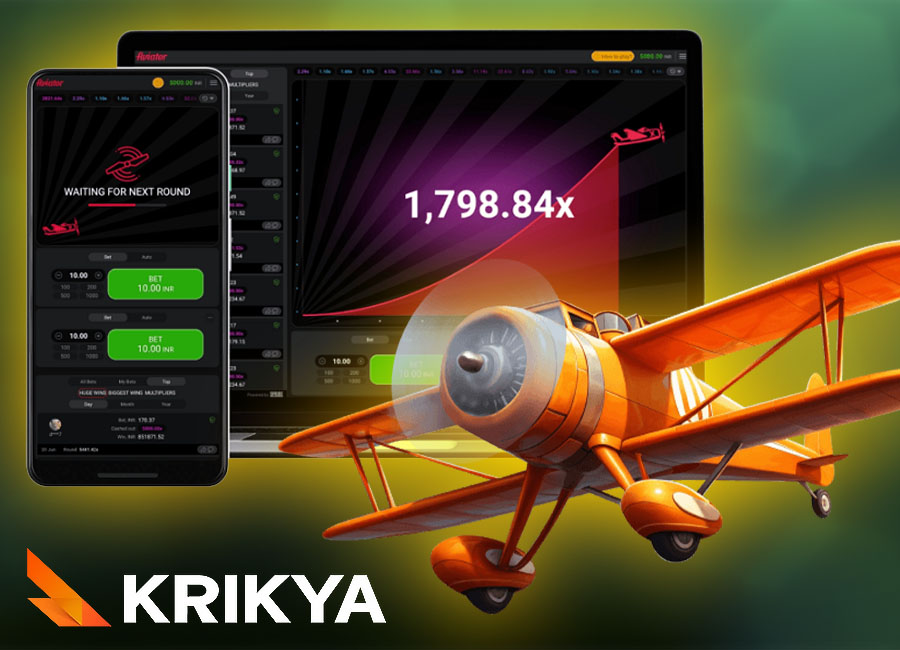 Play Aviator Game at Krikya Bangladesh Casino Online